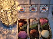 Load image into Gallery viewer, Sprinkle Birthday Cake Slice & Ice Cream Scoop Melts