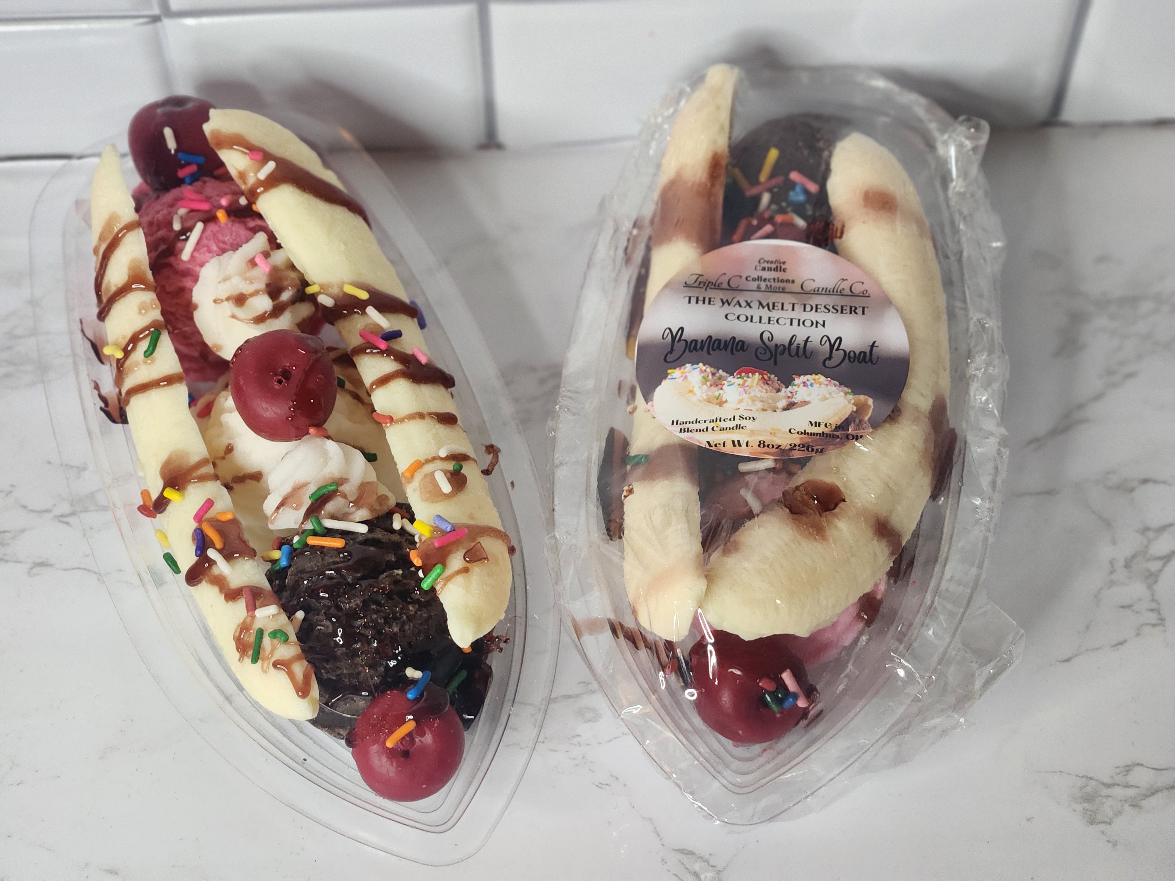 Banana Split Boat – Triple C-Creative Candle Collections & More